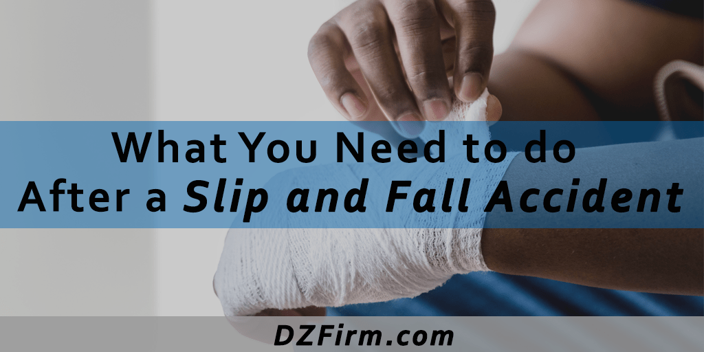 What You Need To Do After a Slip and Fall Accident