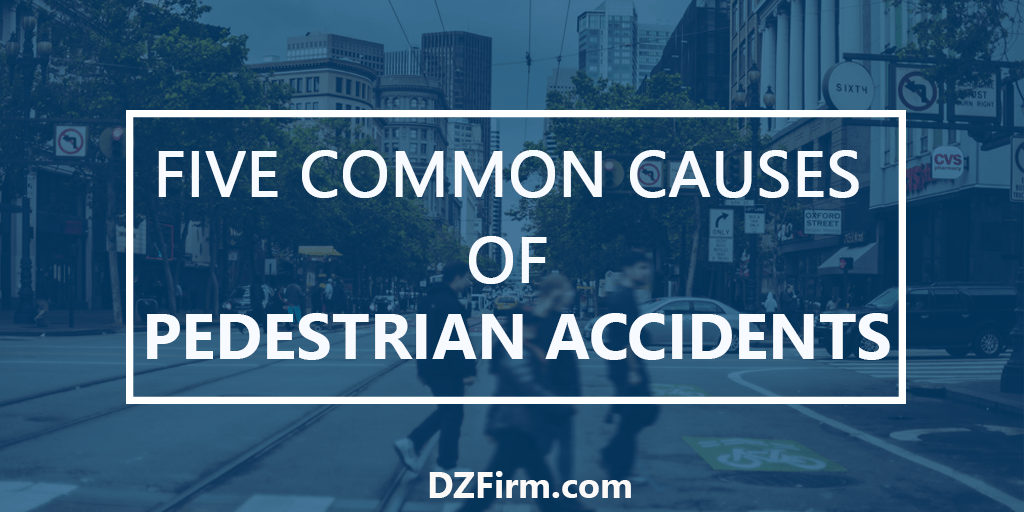 Five Common Causes Of Pedestrian Accidents