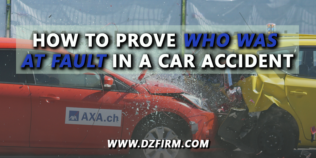 Featured image for an article called How To Prove Fault in a Car Accident