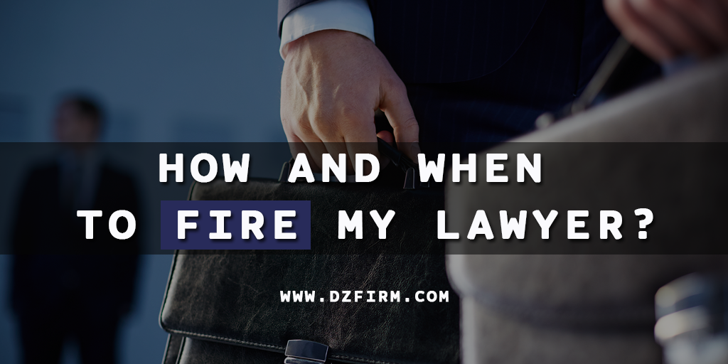 Featured image for an article called How and when to fire my lawyer