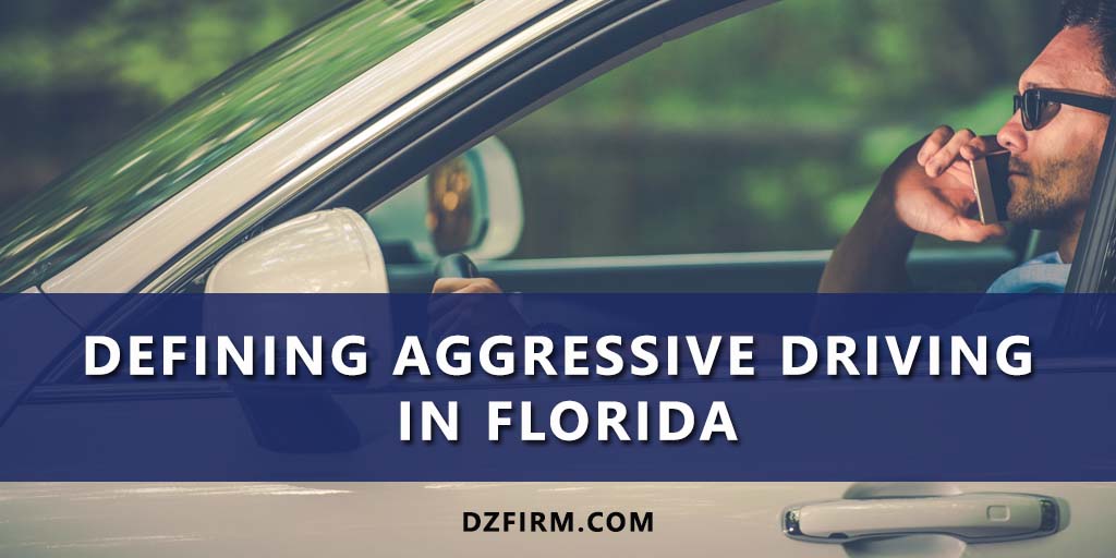 Featured image for an article called Defining Aggressive Driving in Florida