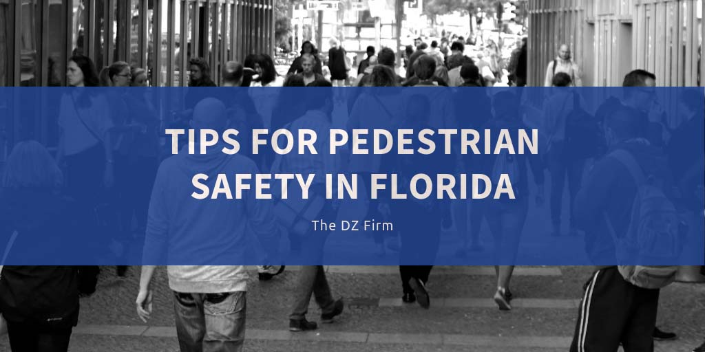 Featured image for an article called Tips for Pedestrian Safety in Florida