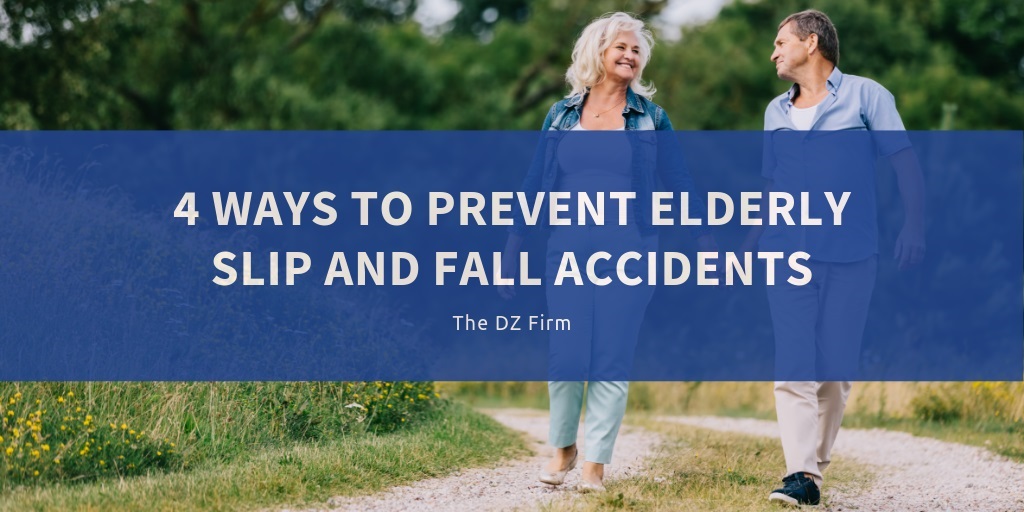 Featured image for an article called 4 Ways to Prevent Elderly Slip and Fall Accidents