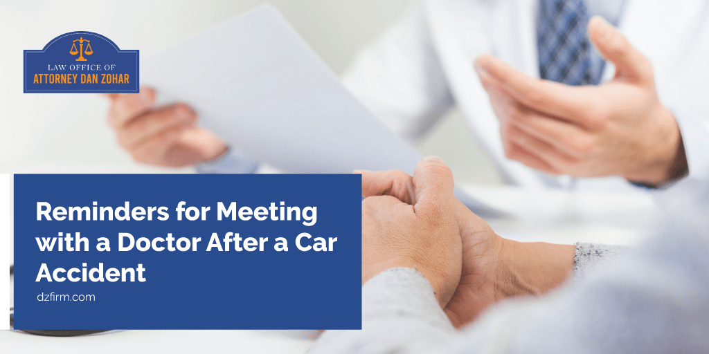 Reminders for Meeting with a Doctor After a Car Accident