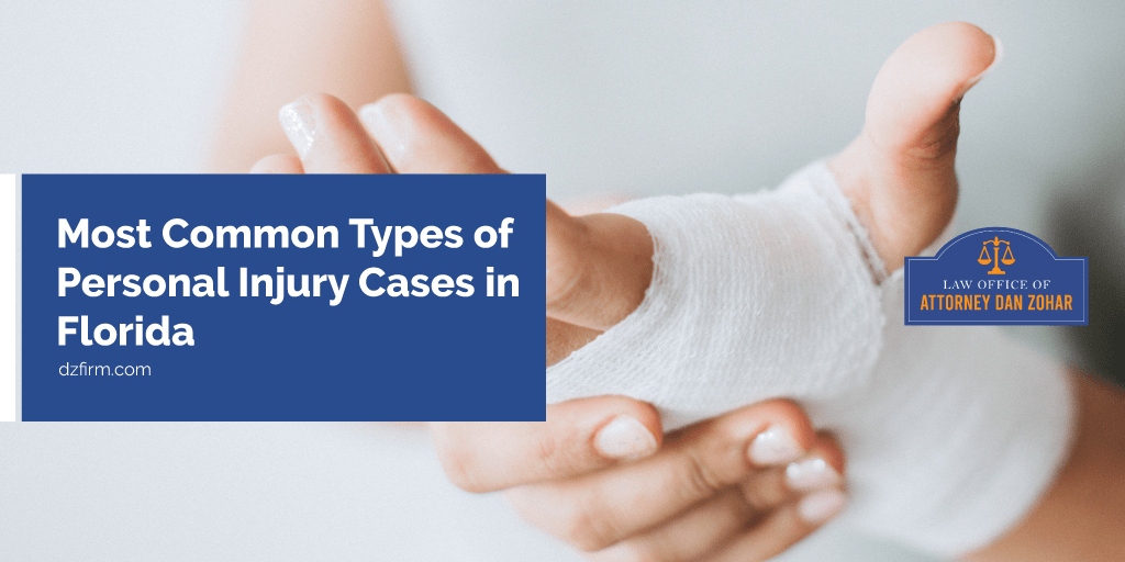 Most Common Types of Personal Injury Cases in Florida