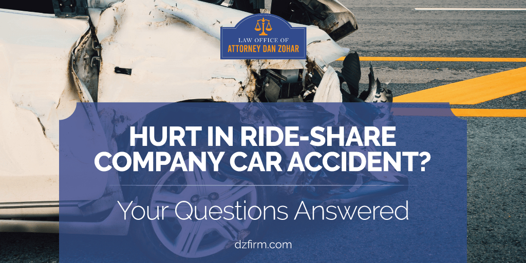 Hurt in a Rideshare Company Car Accident