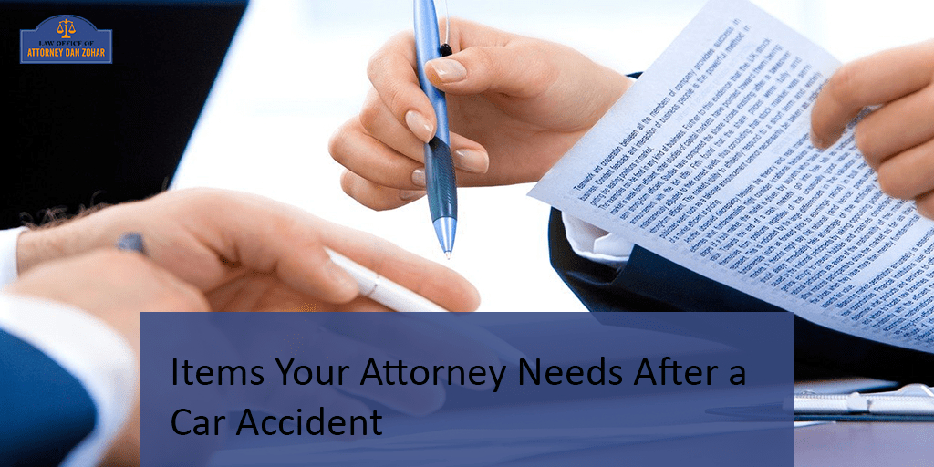 Items Your Attorney Needs After a Car Accident
